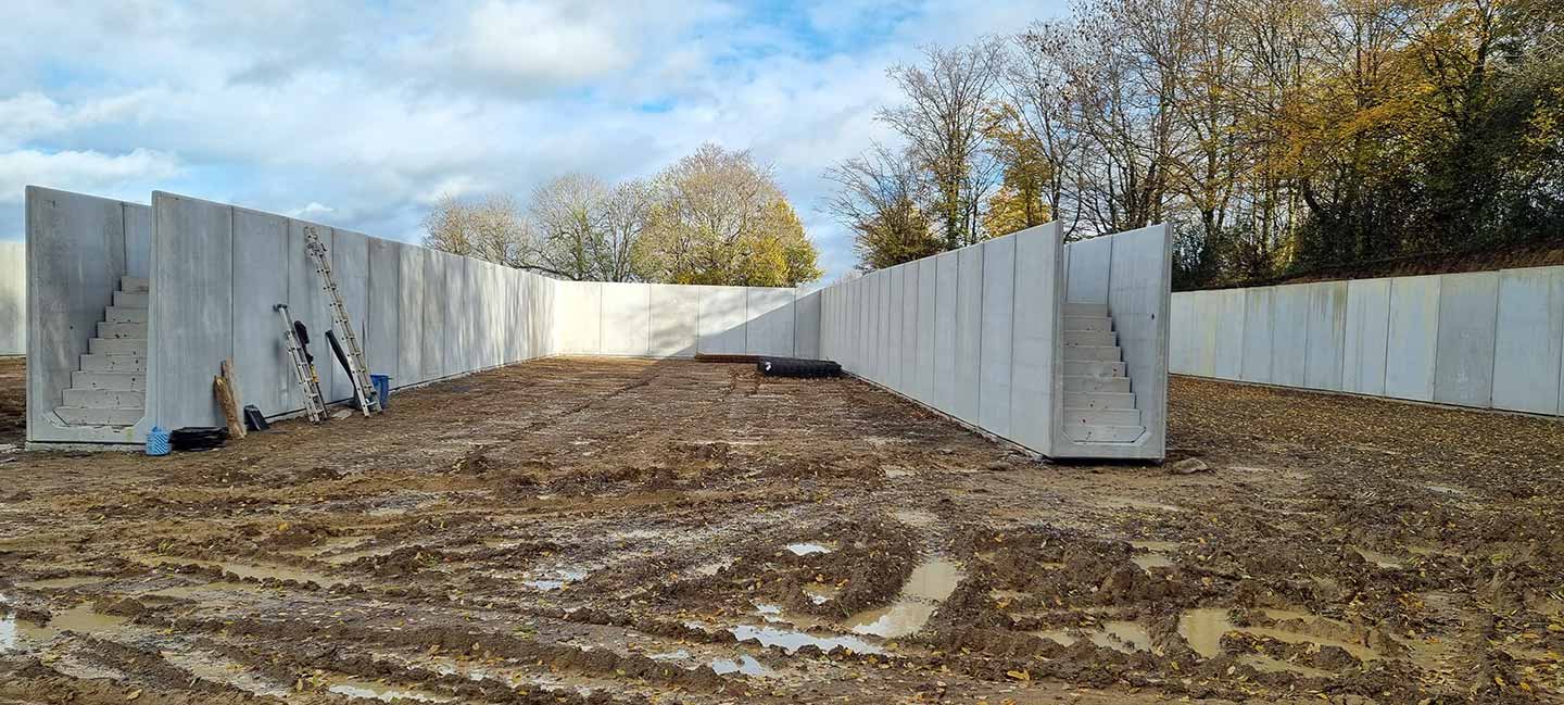 Mur de Soutènement en U