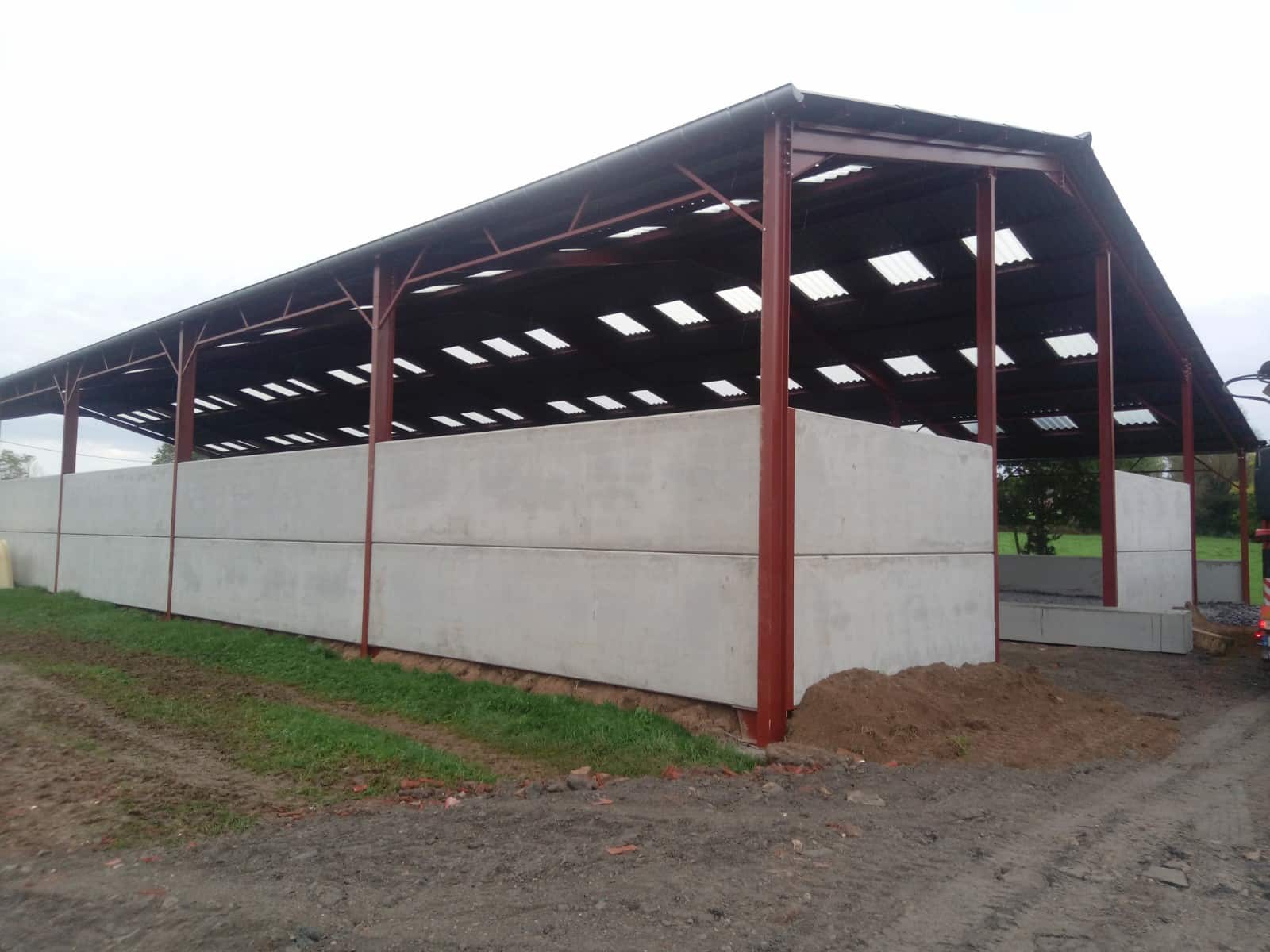 Bardage béton — Bâtiment Defossez