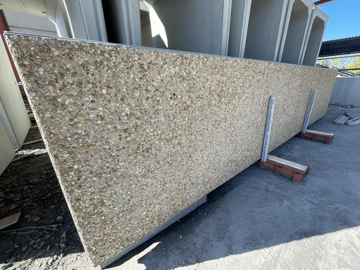 Bardage gravier lavé