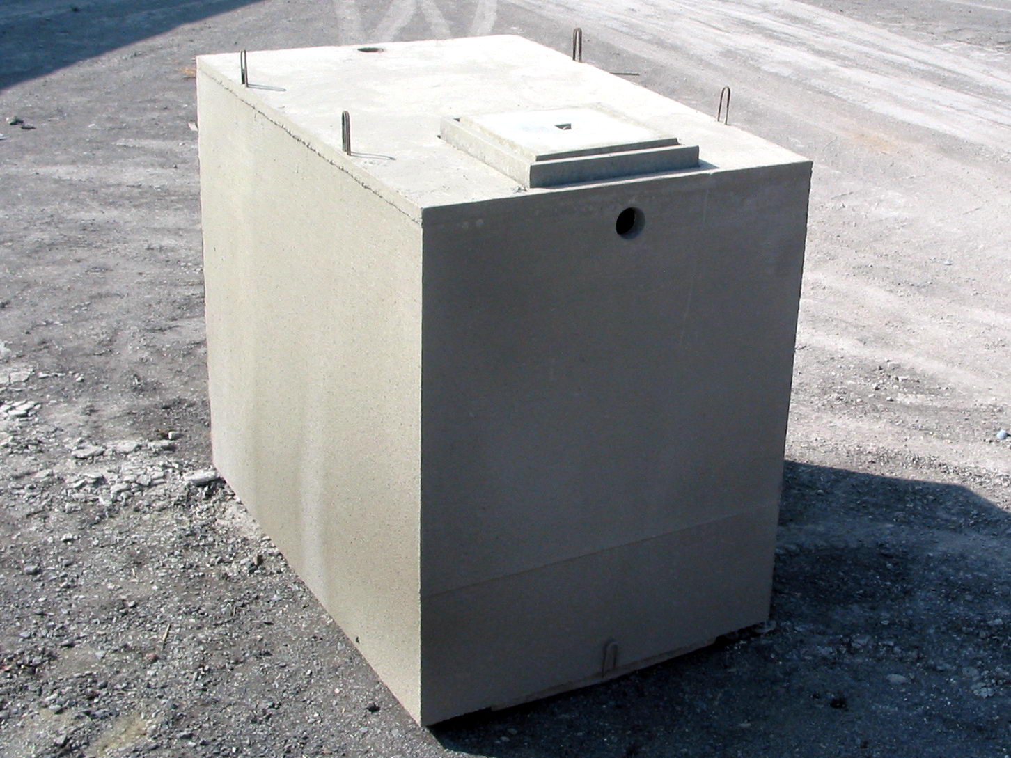 Citerne en béton pour la récupération d'eau de pluie