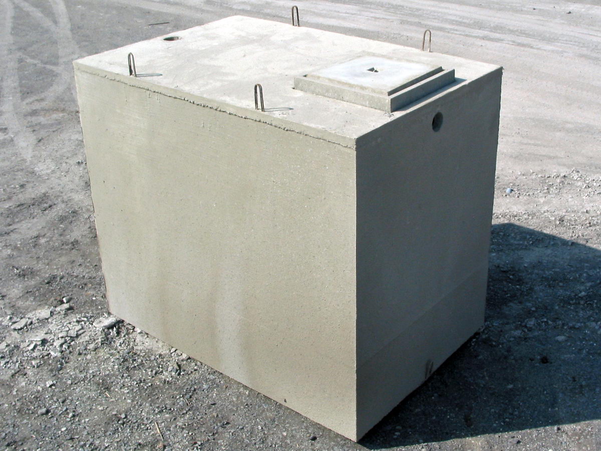 Citerne béton récupération eau de pluie