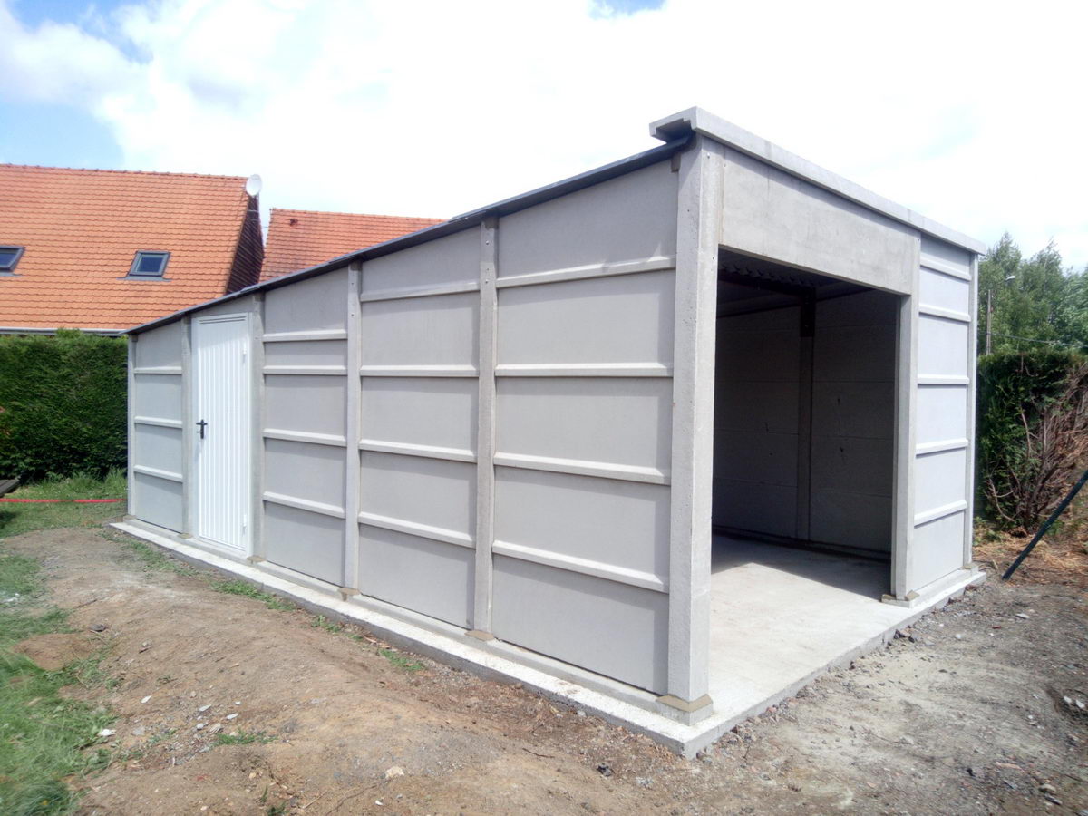 Garage #3 – Garage préfabriqué Bolce – Bâtiment Préfab